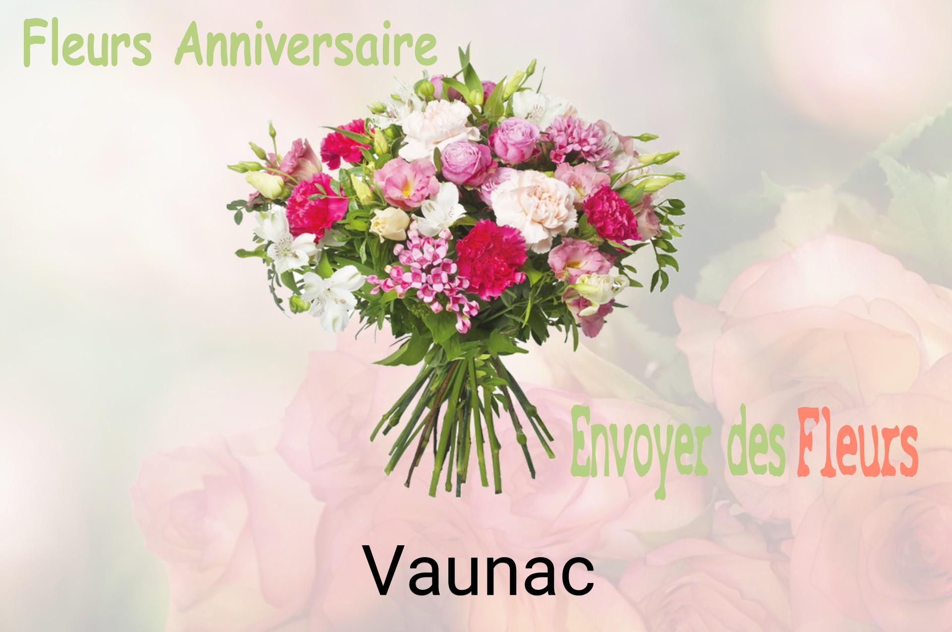 Bouquet de fleurs d’anniversaire livré à Vaunac